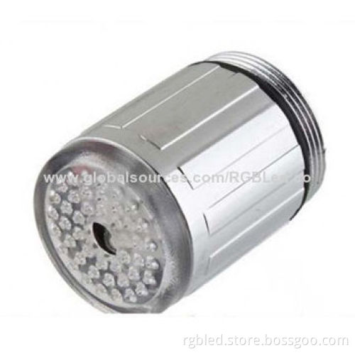 LED faucet light, water for power, light on without batteries, automatic changing colorNew